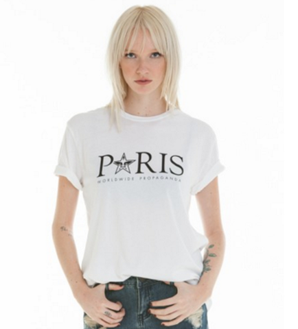 Obey Time Zones Paris Classic Crew Tee